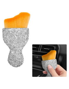 Cepillo de Detalle para Interior de Coche DXNQ - Blanco