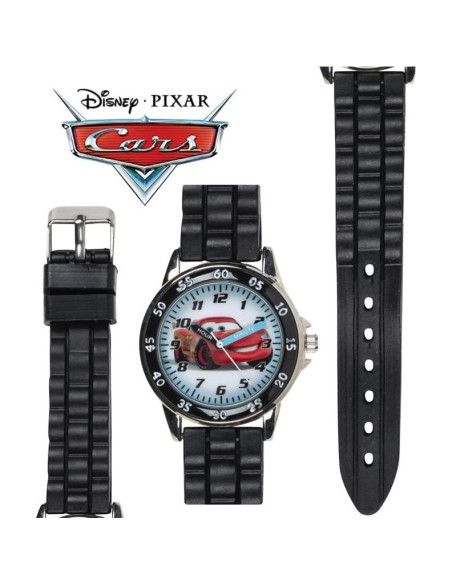 Reloj de enseñanza Accutime Disney Cars Rayo McQueen Reloj de enseñanza Accutime Disney Cars Rayo McQueen