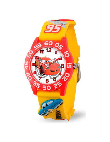 Reloj analógico Lightning McQueen Disney Pixar para Niños