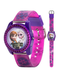 Reloj Digital Infantil Disney Frozen Anna y Elsa 14 cm