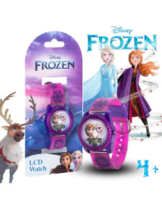 Reloj Digital Infantil Disney Frozen Anna y Elsa 14 cm 2
