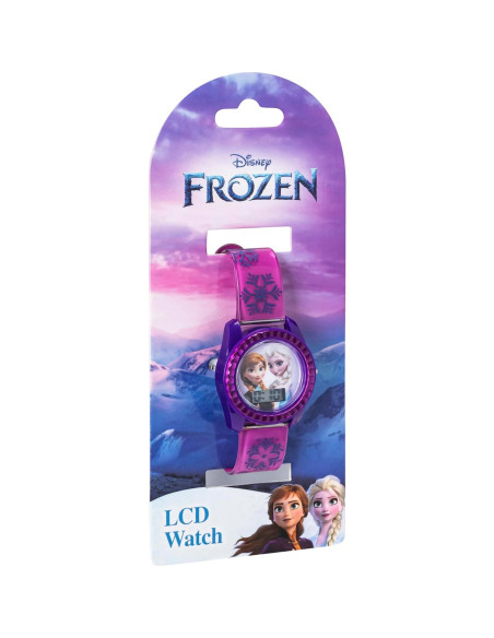 Reloj Digital Infantil Disney Frozen Anna y Elsa 14 cm