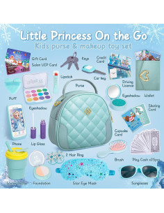Bolso Juguete Princesa Frozen Hohosunlar 48 Accesorios 2