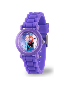 Reloj Disney Frozen para Niñas 32mm Silicona Púrpura