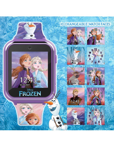 Reloj Inteligente Disney Frozen II Niñas - Pantalla Táctil