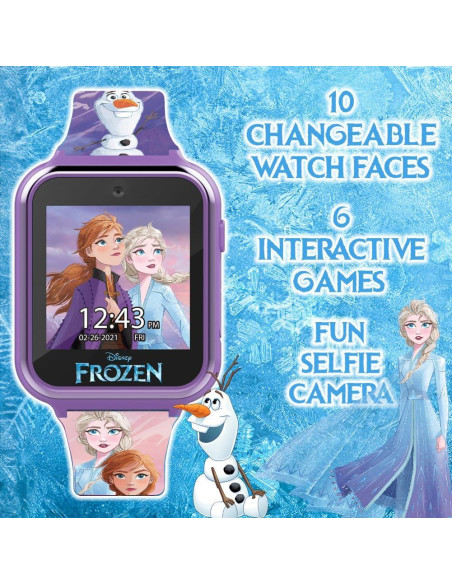 Reloj Inteligente Disney Frozen II Niñas - Pantalla Táctil
