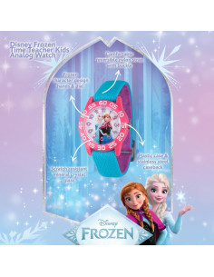 Reloj Disney Frozen para Niñas - Analógico 32mm Rosa 2
