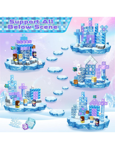 Bloques Magnéticos 100 Piezas Magneverse para Niños 3-12 Años