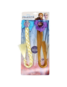 Conjunto de Coletas de Cabello Falso LUV HER Frozen II