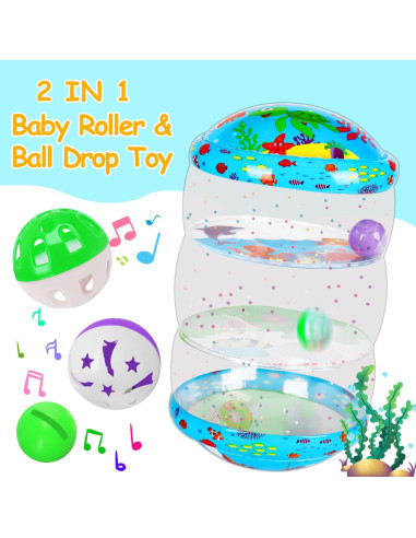 Juguete Inflable Rodante para Bebés Thremhoo 40 cm