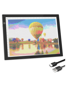 Pad de Luz A4 Sergamy - Tabla de Luz USB 3 Niveles Brillo