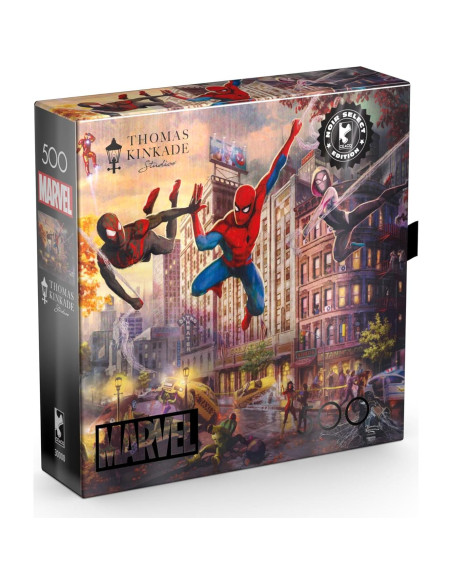 Rompecabezas 500 Piezas Marvel Spider-Man Ceaco 53,98x38,10cm Rompecabezas 500 Piezas Marvel Spider-Man Ceaco 53,98x38,10cm