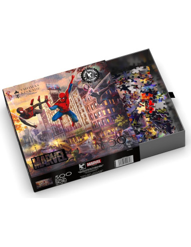 Rompecabezas 500 Piezas Marvel Spider-Man Ceaco 53,98x38,10cm