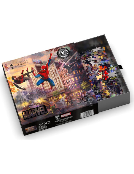 Rompecabezas 500 Piezas Marvel Spider-Man Ceaco 53,98x38,10cm Rompecabezas 500 Piezas Marvel Spider-Man Ceaco 53,98x38,10cm