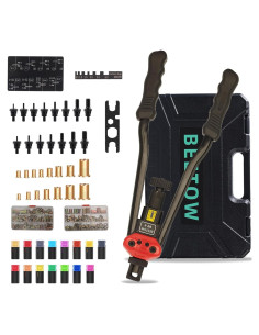 Kit de Herramientas para Tuercas Remachadas BEETOW BT-9 con 15 Mandriles