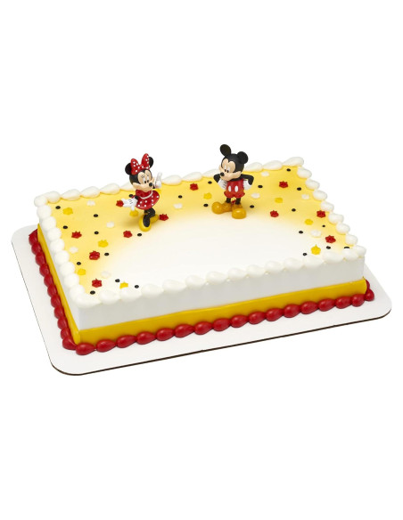 Cake Topper Disney Mickey y Minnie Mouse DecoSet 2 Piezas