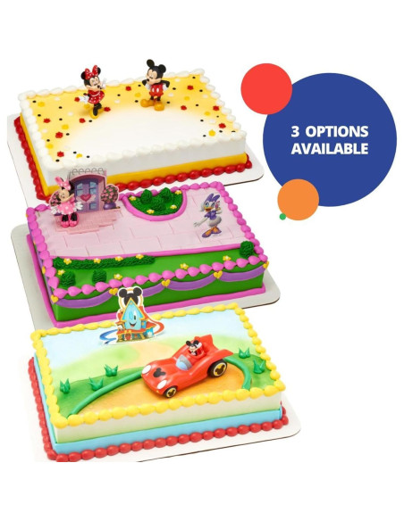 Cake Topper Disney Mickey y Minnie Mouse DecoSet 2 Piezas