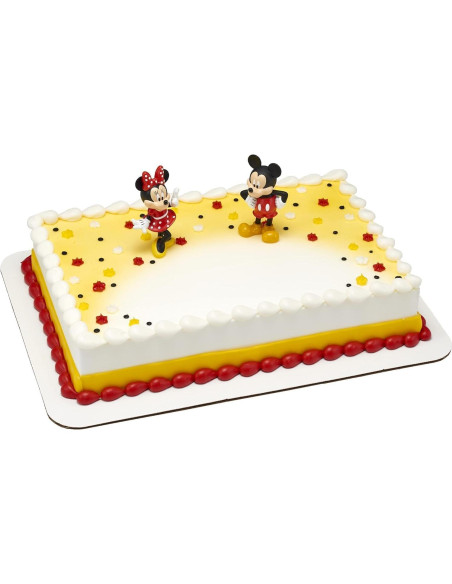 Cake Topper Disney Mickey y Minnie Mouse DecoSet 2 Piezas