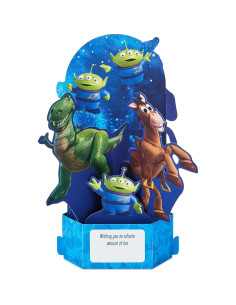 Tarjeta Pop Up Hallmark Toy Story Cumpleaños 16.76x23.88cm 2