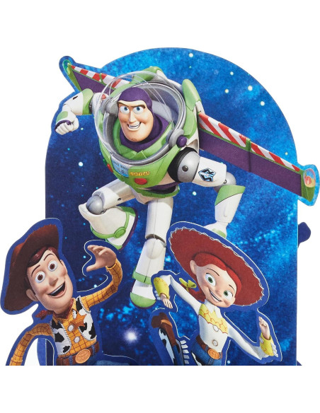 Tarjeta Pop Up Hallmark Toy Story Cumpleaños 16.76x23.88cm Tarjeta Pop Up Hallmark Toy Story Cumpleaños 16.76x23.88cm