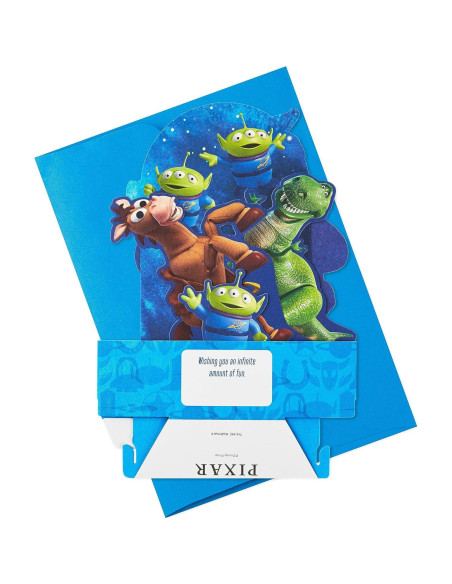 Tarjeta Pop Up Hallmark Toy Story Cumpleaños 16.76x23.88cm Tarjeta Pop Up Hallmark Toy Story Cumpleaños 16.76x23.88cm