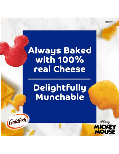Galletas de Queso Cheddar Goldfish Disney Mickey 27.3 oz