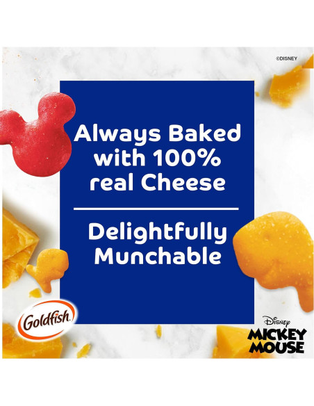Galletas de Queso Cheddar Goldfish Disney Mickey 27.3 oz