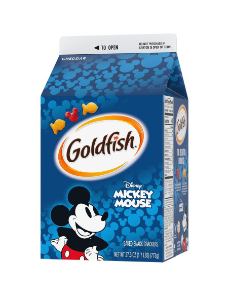 Galletas de Queso Cheddar Goldfish Disney Mickey 27.3 oz