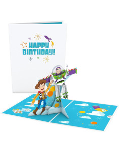 Tarjeta Pop-Up Cumpleaños Lovepop Toy Story 3D 18x13 cm 2
