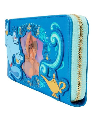 Billetera de Muñequera Loungefly Jasmine Azul 20x10 cm