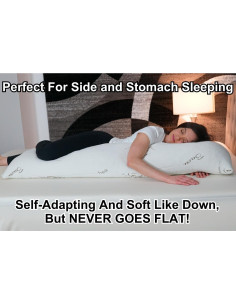 Almohada Corporal Relax Home Life 137x51 cm Espuma Memoria 2