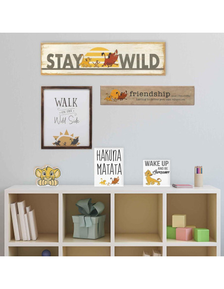 Estante Decorativo Simba Disney El Rey León 17,78x13,97cm Estante Decorativo Simba Disney El Rey León 17,78x13,97cm