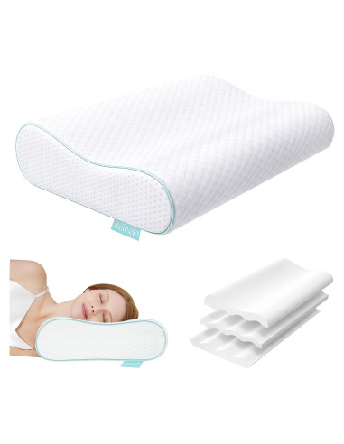 Almohada Cervical Ergonómica Releep Queen Ajustable