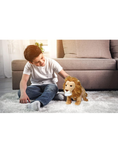 Animal de Peluche León Rey de Hielo ICE KING 30 cm