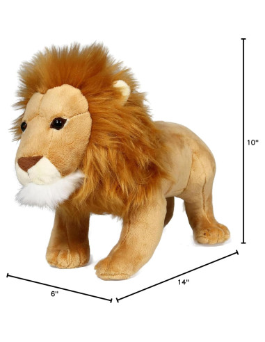 Animal de Peluche León Rey de Hielo ICE KING 30 cm