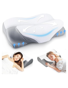 Almohada Cervical Ergonómica LUOFNI 60x38 cm Ajustable