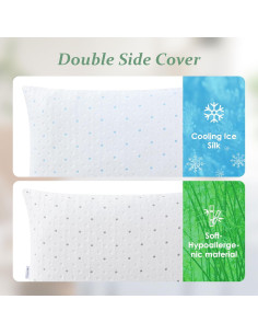 Juego de Almohadas Queen Dreamood 2 Pzas Espuma Memoria 2