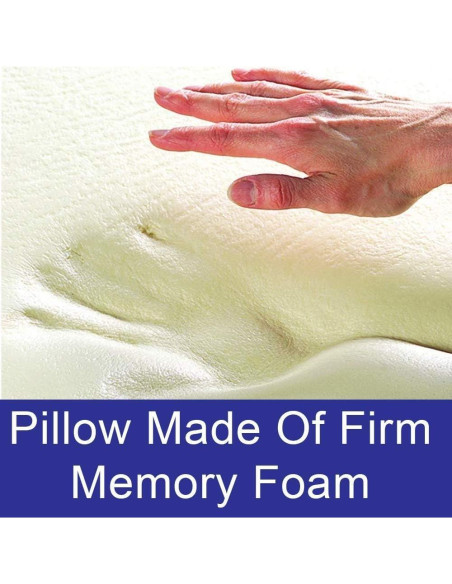 Almohada Lumbar Carex Espuma Viscoelástica 50x20 cm