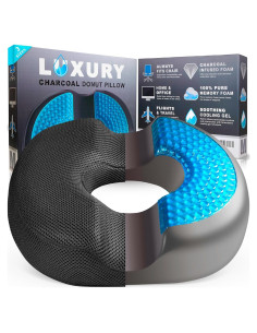 Cojín de Donut H. Mediano para Alivio Coccix y Hemorroides