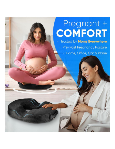 Cojín de Donut H. Mediano para Alivio Coccix y Hemorroides