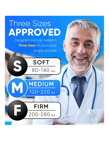 Cojín de Donut H. Mediano para Alivio Coccix y Hemorroides