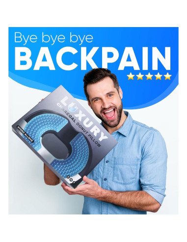 Cojín de Donut H. Mediano para Alivio Coccix y Hemorroides