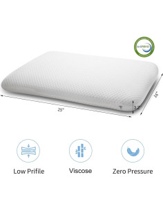 Almohada de Espuma con Memoria DLIGHT BD 8 cm Suave 2