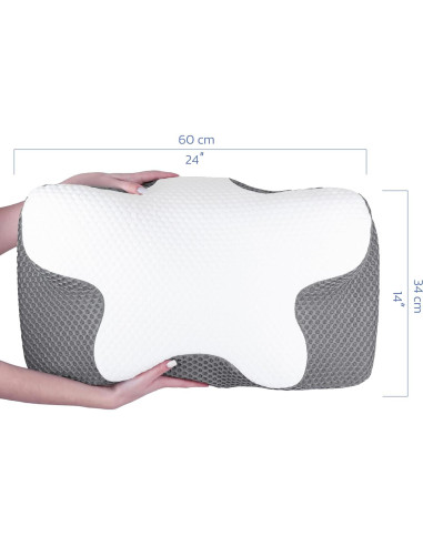 Almohada Ergonómica AURORAEcoLife Cervical Viscoelástica