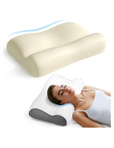 Almohada Cervical Cozyhealth Espuma Viscoelástica 44x19 cm