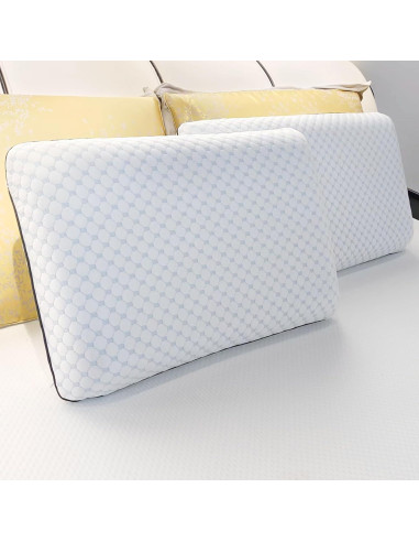 Almohada Viscoelástica Okao King Ventilada Funda Lavable