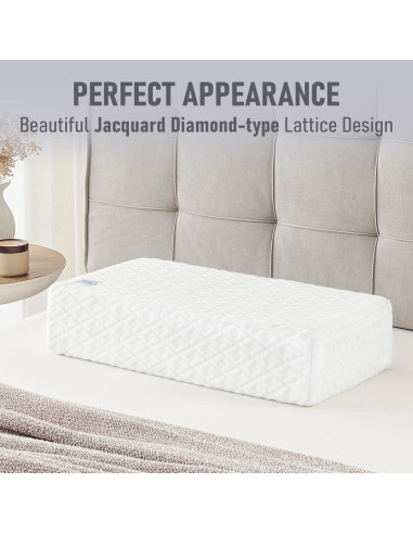 Almohada Cubo HARBOREST Espuma con Memoria 61x30x12 cm