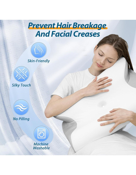 Almohada Cervical Ergonomica HOMCA PL02 Espuma Viscoelástica Almohada Cervical Ergonomica HOMCA PL02 Espuma Viscoelástica