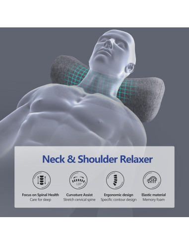 Almohada cervical ComfortLife para alivio de dolor de cuello