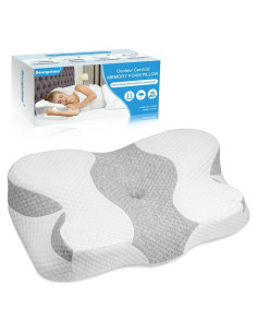 Almohada Cervical SEVNPRIME LYM009 Espuma Viscoelástica 1.47kg